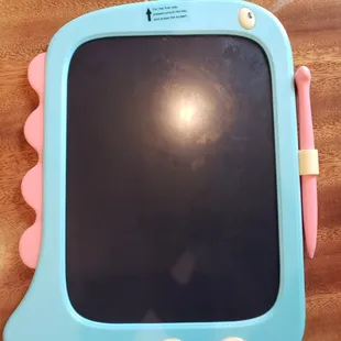 a small child&apos;s tablet