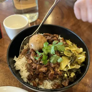 Braised pork rice