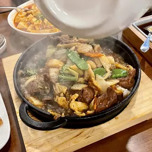 Sizzling happy family