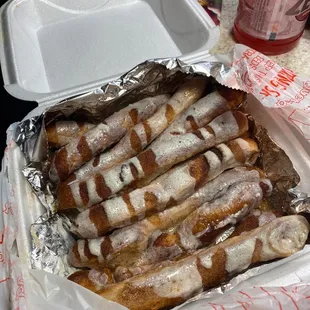 Cinnamon Sticks with Frosting