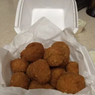 It'd of fried mushrooms