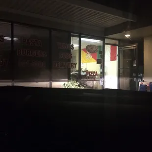 Just a small place but super busy on a Friday night.