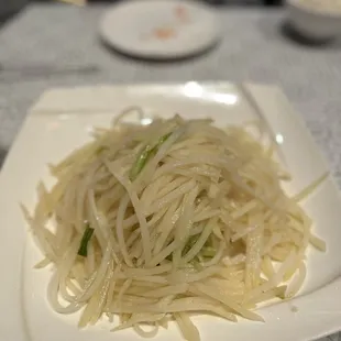 Potato with vinegar flavor