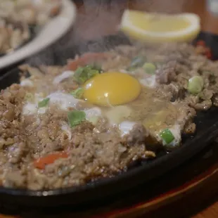 Sizzling pork sisig *5/26/22