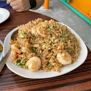 Shrimp fried rice