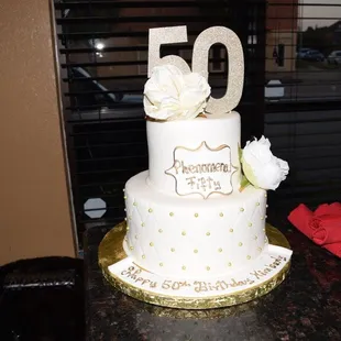 50th Birthday Cake