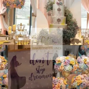 Small glimpse of our gorgeous event!