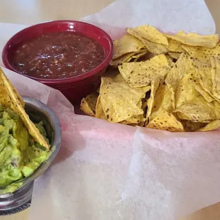 chips and guacamole