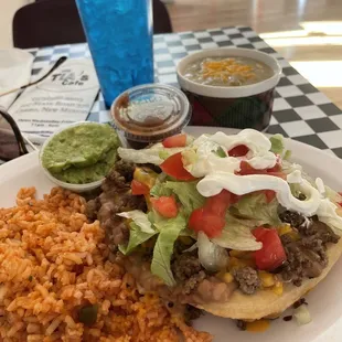 Navajo taco and green chili