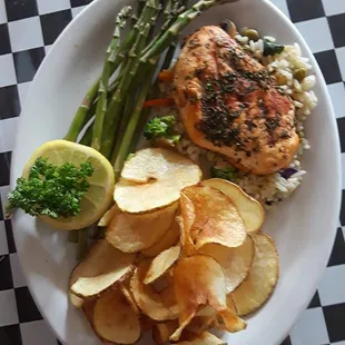 grilled fish, food, fish, grilled seafood, seafood