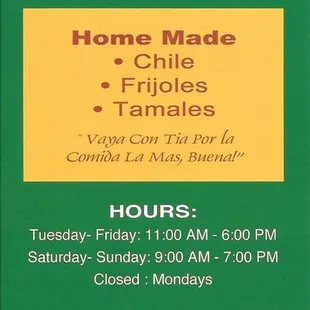 Tia&apos;s Cafe in Questa NM.