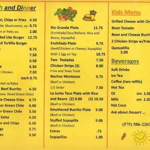 Tia&apos;s Cafe in Questa NM.