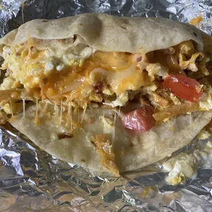 Migas Breakfast Taco