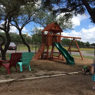 Playscape on property