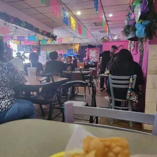 Colorful decorations.