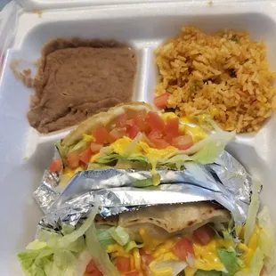 Puffy Taco Plate