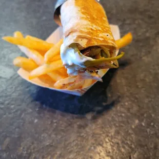 Chicken Shawarma Wrap