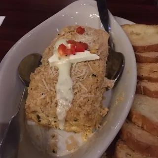 SHRIMP & ALLIGATOR CHEESECAKE