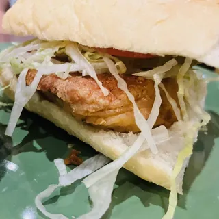 FRIED PORK CHOP PO BOY