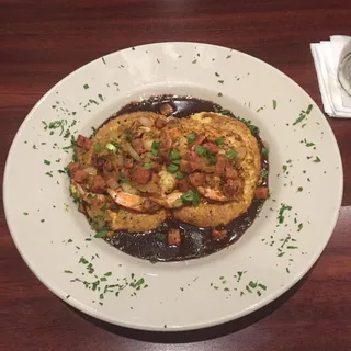 SHRIMP & GRIT CAKES MONICA STYLE