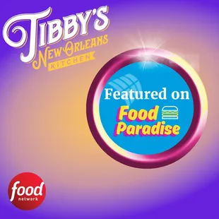 Featured on Food Paradise!