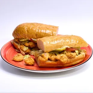 Fried Shrimp Po Boy.