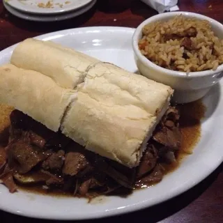12 NAPKIN ROAST BEEF PO BOY