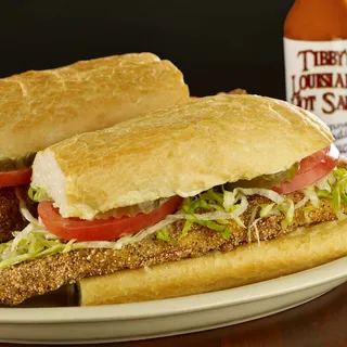 FRIED CATFISH PO BOY