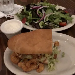 FRIED SHRIMP PO BOY