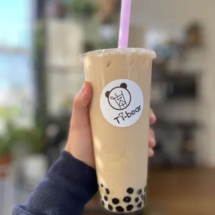 QQ Mochi Milk Tea ($5.95)