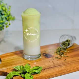 A4. Thai Green Float Latte