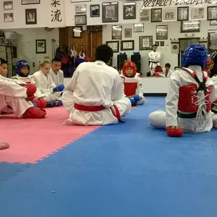 T2 National Training class Sunday morning..