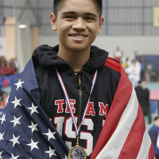 Rupert Espinosa Jr. Gold medal for USA!