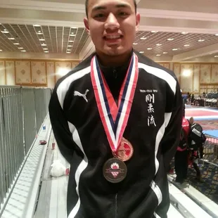 Cristian Embry Gold medal Ozawa internationals and US Open internationals in Las Vegas!