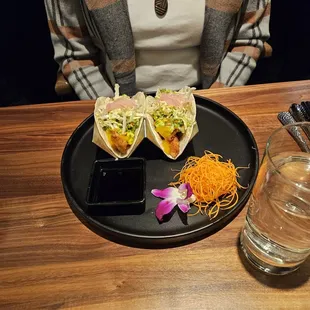Halibut tacos