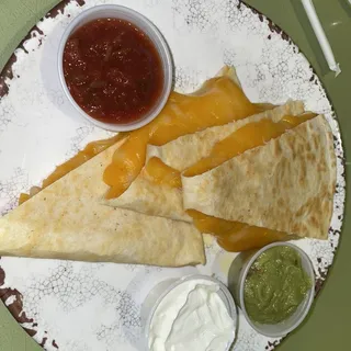 Three-Cheese Quesadilla