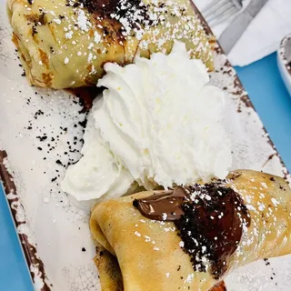 Nutella-Cookie Crepes