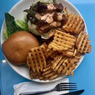 Seasoned Waffle Fries