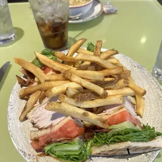Roasted Turkey Club Sandwich