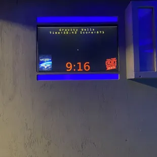 Without spoiling too much, this was our time remaining for the space adventure.