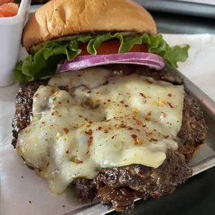 Double Steak Burger