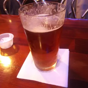 Frosty mugs cold beer