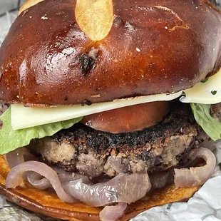 Bean burger