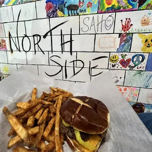all in all it&apos;s just another .... burger next to the wall! Rob  Zombwhich!