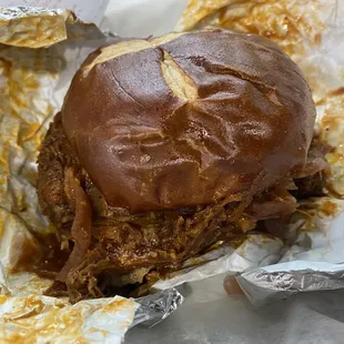 Pretzel Bun