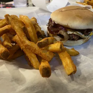 Meatallica with fries