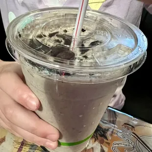 Oreo shake- kiddo loved it