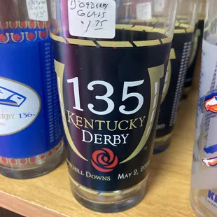 Upstairs you'll find several Derby glasses, most under $8 and several under $2