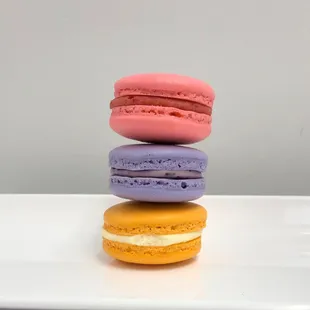 Enjoy a rainbow of delightful Macarons!