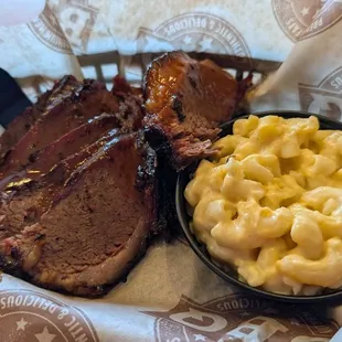 Brisket and Mac &amp; cheese